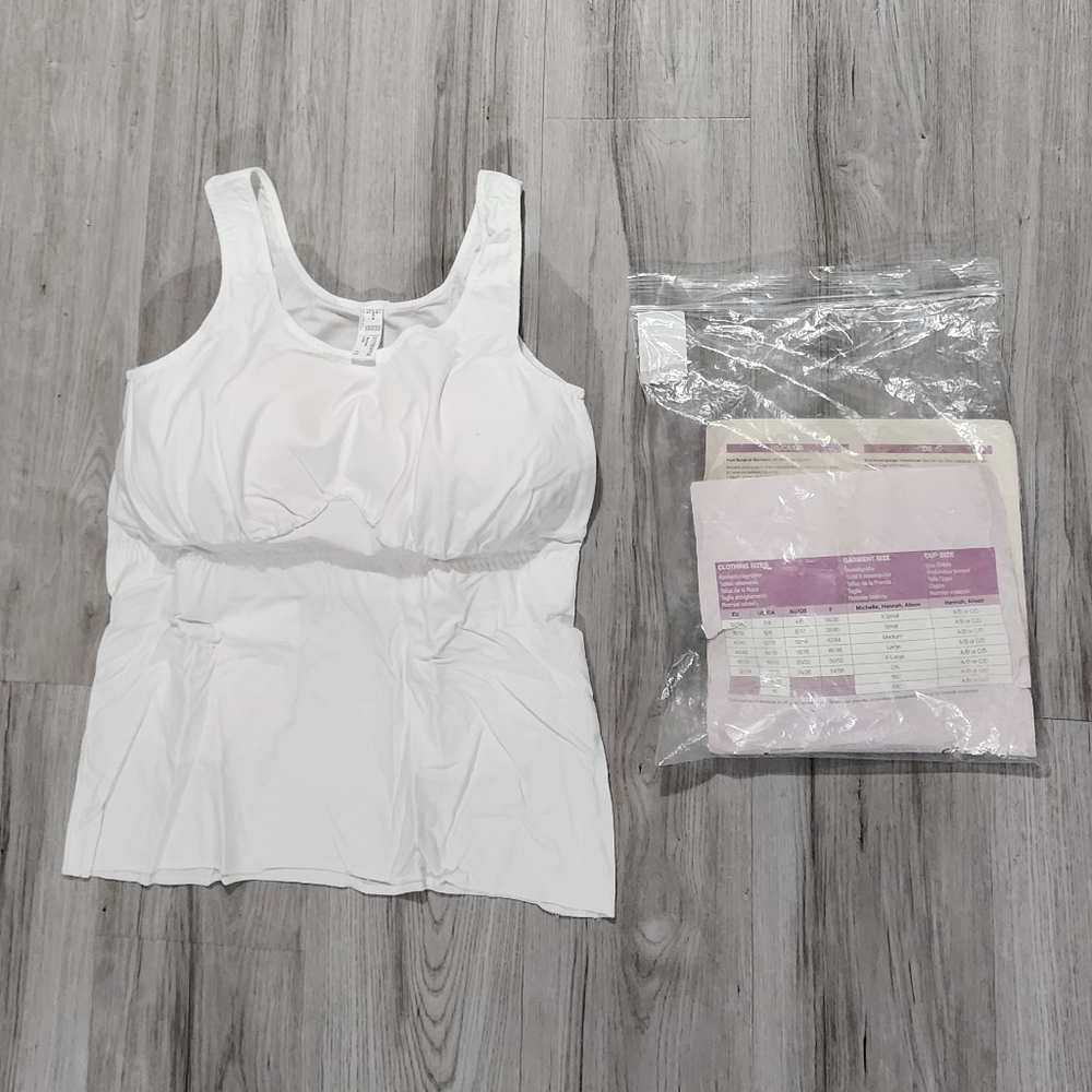 Amoena Michelle Post-Surgery Pocketed Camisole Women's Size 2X New - Picture 5 of 7